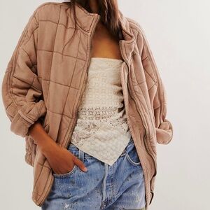 Free People Dolman Quilted Jacket